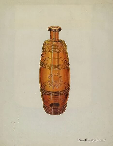 Bottle, c. 1939. Creator: Dorothy Brennan