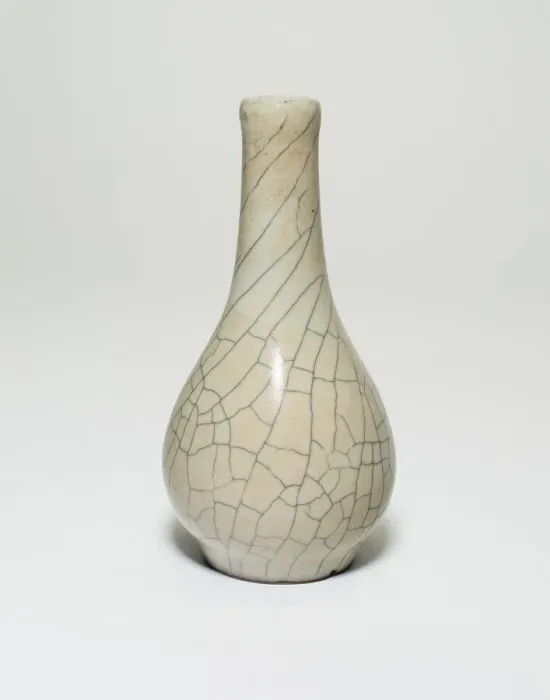 Framed Print : Bottle-Shaped Vase, Yuan dynasty or possibly Qing dynasty (1644-1911), Yongzheng period (1723-1735). Creator: Unknown Framed Print : Bottle-Shaped Vase, Yuan dynasty or possibly Qing dynasty (1644-1911), Yongzheng period (1723-1735). Creator: Unknown