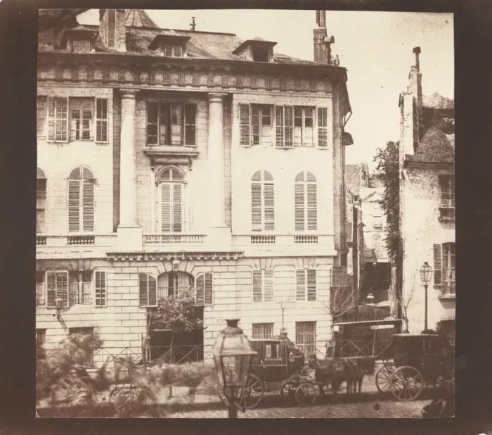 Framed Print : The Boulevards of Paris, 1843. Creator: William Henry Fox Talbot Framed Print : The Boulevards of Paris, 1843. Creator: William Henry Fox Talbot