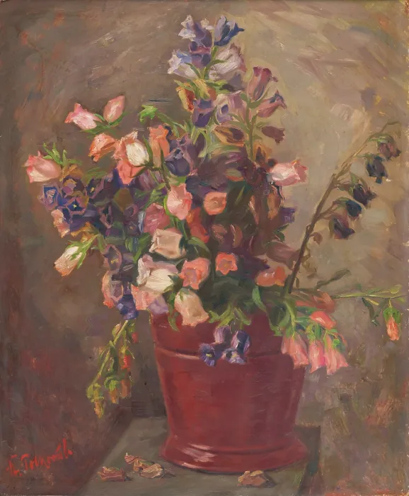 Framed Print : Bouquet, 1940-1949. Creator: Stefan Polkorab