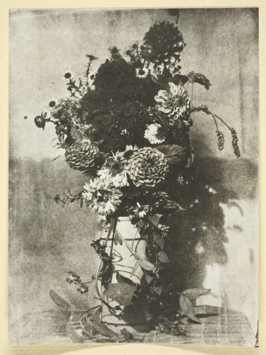 Framed Print : Bouquet de Fleurs, 1842 / 50, printed 1965. Creator: Hippolyte Bayard Framed Print : Bouquet de Fleurs, 1842 / 50, printed 1965. Creator: Hippolyte Bayard