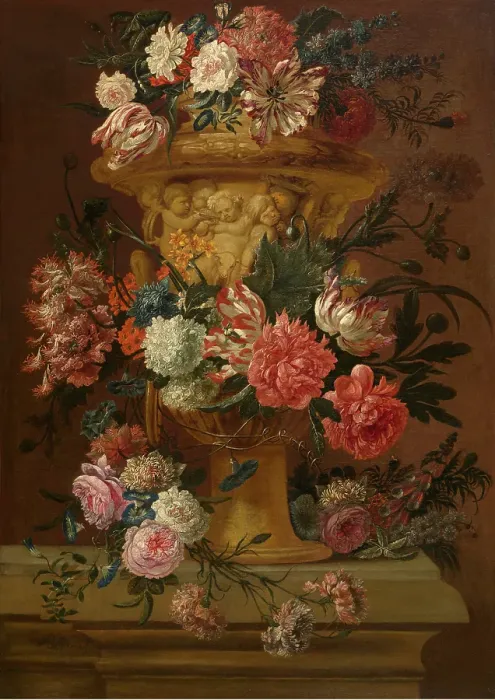 Framed Print : Bouquet of Flowers, c1690-1740. Creator: Jan Baptist Bosschaert Framed Print : Bouquet of Flowers, c1690-1740. Creator: Jan Baptist Bosschaert
