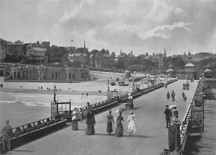 Framed Print : Bournemouth, c1896. Artist: William James Reed Framed Print : Bournemouth, c1896. Artist: William James Reed