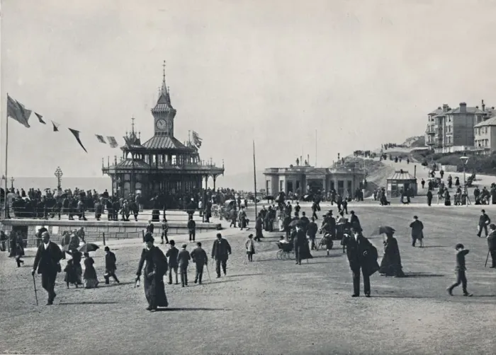 Framed Print : Bournemouth - The Pier Approach, 1895 Framed Print : Bournemouth - The Pier Approach, 1895