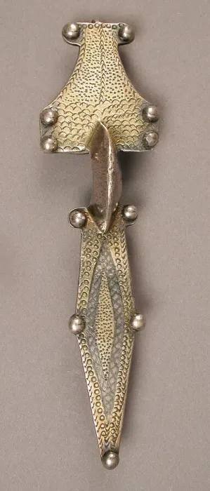 Framed Print : Bow Brooch, Germanic, 5th-7th century. Creator: Unknown Framed Print : Bow Brooch, Germanic, 5th-7th century. Creator: Unknown