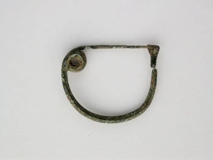 Framed Print : Bow Fibula (wire), Geometric Period (800-600 BCE). Creator: Unknown Framed Print : Bow Fibula (wire), Geometric Period (800-600 BCE). Creator: Unknown