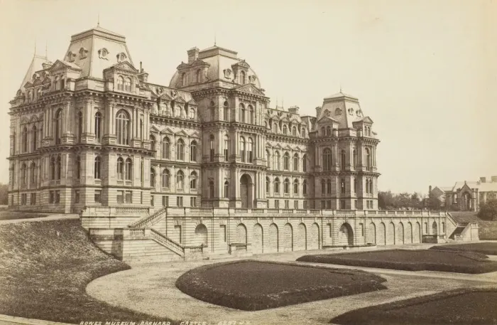 Framed Print : Bowes Museum, Barnard Castle, ca. 1880. Creator: James Valentine