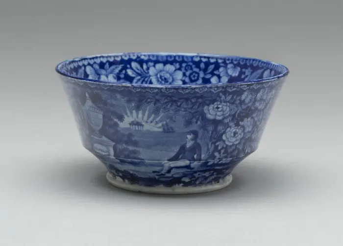 Framed Print : Bowl, 1825 / 30. Creator: Enoch Wood & Sons Framed Print : Bowl, 1825 / 30. Creator: Enoch Wood & Sons