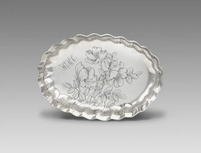 Framed Print : Bowl, 1886. Creator: Gorham Manufacturing Company Framed Print : Bowl, 1886. Creator: Gorham Manufacturing Company