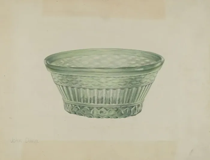 Framed Print : Bowl, 1935 / 1942. Creator: John Dana Framed Print : Bowl, 1935 / 1942. Creator: John Dana
