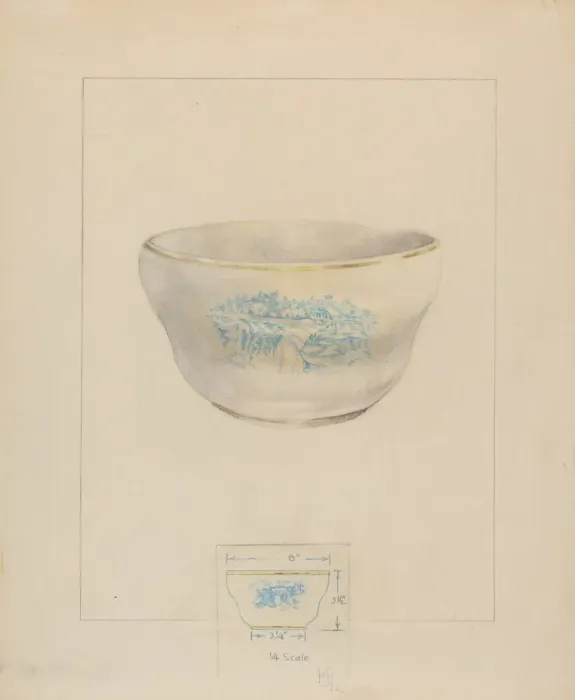 Framed Print : Bowl, 1935  /  1942. Creator: Joseph Sudek