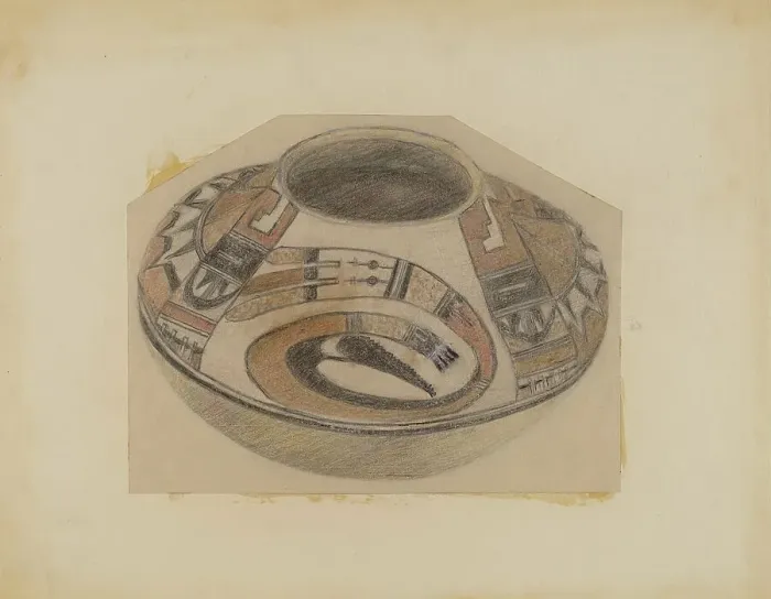 Framed Print : Bowl, 1935 / 1942. Creator: Margaret Knapp Framed Print : Bowl, 1935 / 1942. Creator: Margaret Knapp