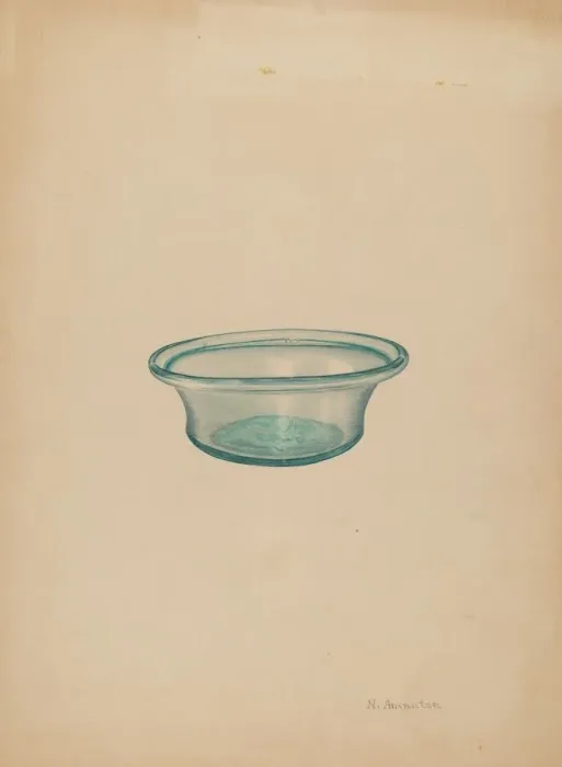 Framed Print : Bowl, 1935 / 1942. Creator: Nicholas Amantea Framed Print : Bowl, 1935 / 1942. Creator: Nicholas Amantea
