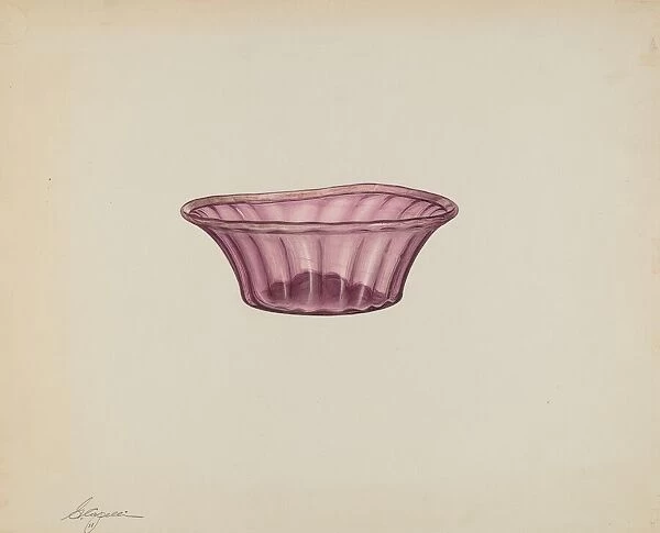 Bowl, 1938. Creator: Giacinto Capelli
