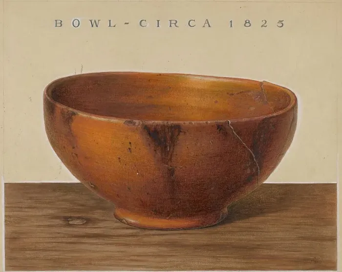 Framed Print : Bowl, 1938. Creator: Philip Smith Framed Print : Bowl, 1938. Creator: Philip Smith