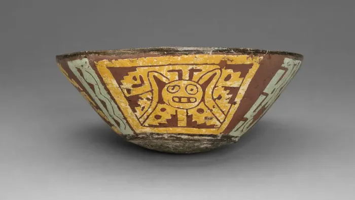 Framed Print : Bowl with Abstract and Geometric Designs, A. D. 600 / 900. Creator: Unknown Framed Print : Bowl with Abstract and Geometric Designs, A. D. 600 / 900. Creator: Unknown