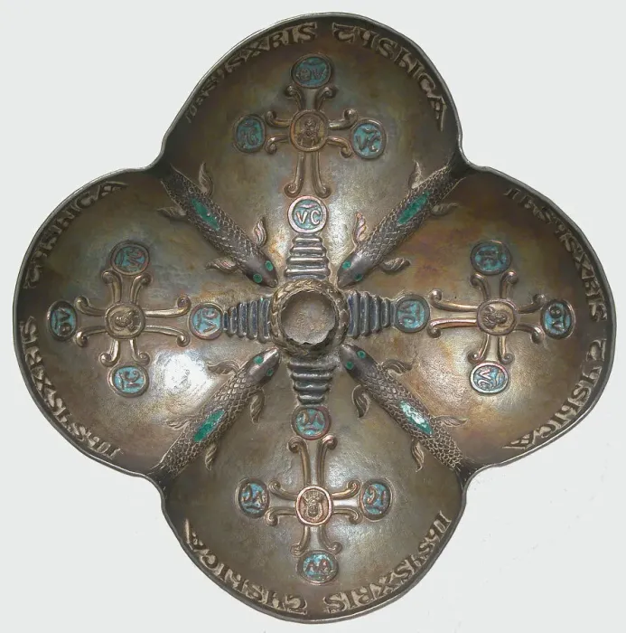 Framed Print : Bowl, Armenian, 18th century. Creator: Unknown Framed Print : Bowl, Armenian, 18th century. Creator: Unknown
