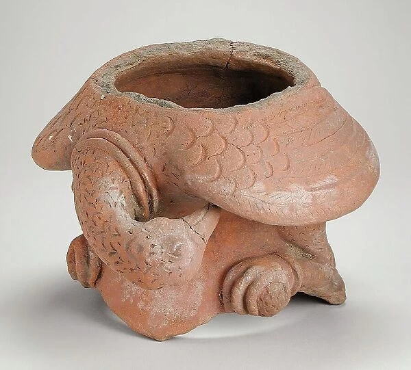Bowl with Bird, 13th century. Creator: Unknown