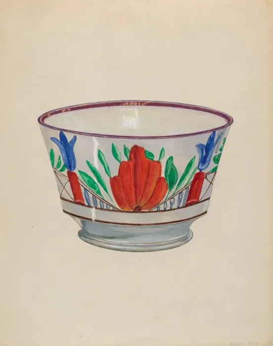 Framed Print : Bowl, c. 1936. Creator: John Cutting Framed Print : Bowl, c. 1936. Creator: John Cutting