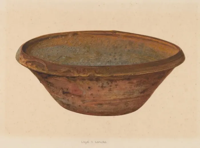Framed Print : Bowl, c. 1937. Creator: Lloyd Charles Lemcke Framed Print : Bowl, c. 1937. Creator: Lloyd Charles Lemcke