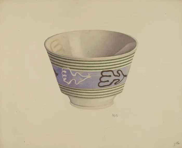 Framed Print : Bowl, c. 1938. Creator: Edward White Framed Print : Bowl, c. 1938. Creator: Edward White