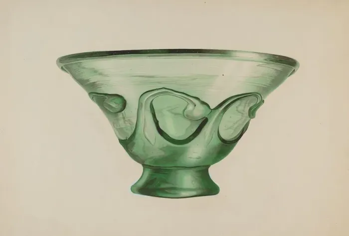 Framed Print : Bowl, c. 1939. Creator: Isidore Steinberg Framed Print : Bowl, c. 1939. Creator: Isidore Steinberg
