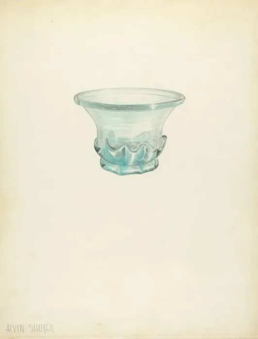 Framed Print : Bowl, c. 1940. Creator: Alvin Shiren Framed Print : Bowl, c. 1940. Creator: Alvin Shiren