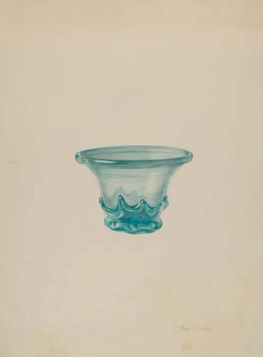 Framed Print : Bowl, c. 1940. Creator: Van Silvay Framed Print : Bowl, c. 1940. Creator: Van Silvay