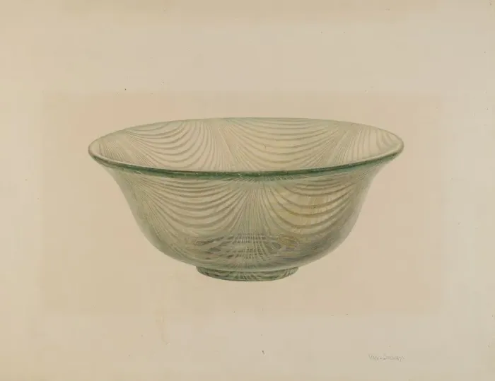 Framed Print : Bowl, c. 1941. Creator: Van Silvay Framed Print : Bowl, c. 1941. Creator: Van Silvay