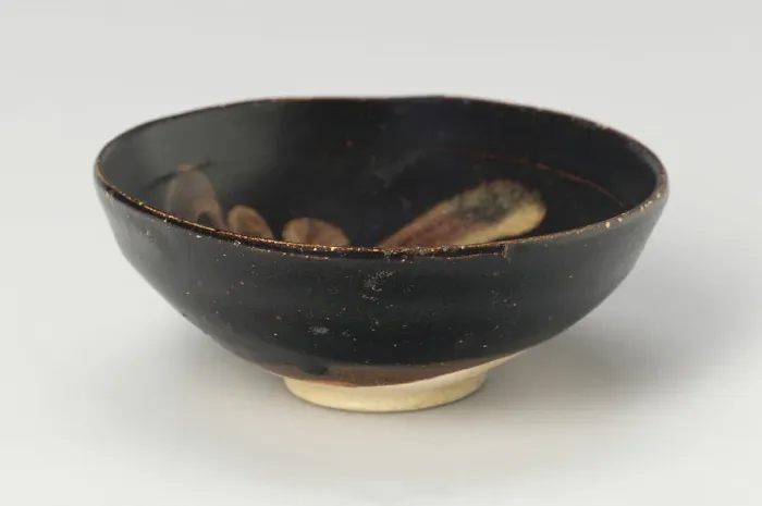 Framed Print : Bowl with Calligraphic Strokes, Southern Song or Yuan dynasty, c. 12th / 14th century. Creator: Unknown