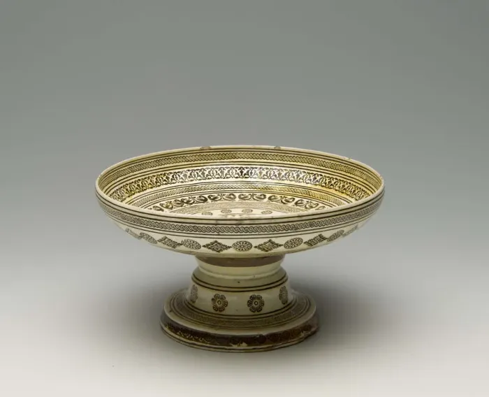 Framed Print : Bowl with the Coat of Arms of Montmorency-Laval, baron de Bressuire, 1510-1525. Artist: West European Applied Art Framed Print : Bowl with the Coat of Arms of Montmorency-Laval, baron de Bressuire, 1510-1525. Artist: West European Applied Art