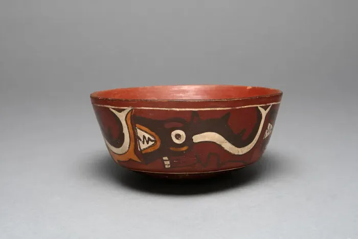 Framed Print : Bowl Depicting Anthropomorphic Sharks, 180 B. C. / A. D. 500. Creator: Unknown Framed Print : Bowl Depicting Anthropomorphic Sharks, 180 B. C. / A. D. 500. Creator: Unknown
