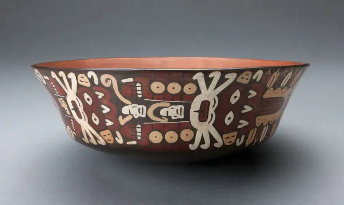 Framed Print : Bowl Depicting Costumed Ritual Peformers in Horizontal Row, 180 B. C. / A. D. 500 Framed Print : Bowl Depicting Costumed Ritual Peformers in Horizontal Row, 180 B. C. / A. D. 500