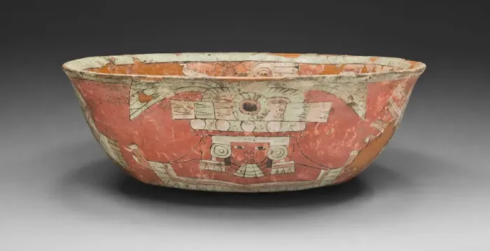 Framed Print : Bowl Depicting a Female Figure with Shield and Darts Motifs, A. D. 300 / 600 Framed Print : Bowl Depicting a Female Figure with Shield and Darts Motifs, A. D. 300 / 600