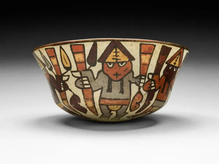 Framed Print : Bowl Depicting a Harvest Dance, 180 B. C. / A. D. 500. Creator: Unknown Framed Print : Bowl Depicting a Harvest Dance, 180 B. C. / A. D. 500. Creator: Unknown