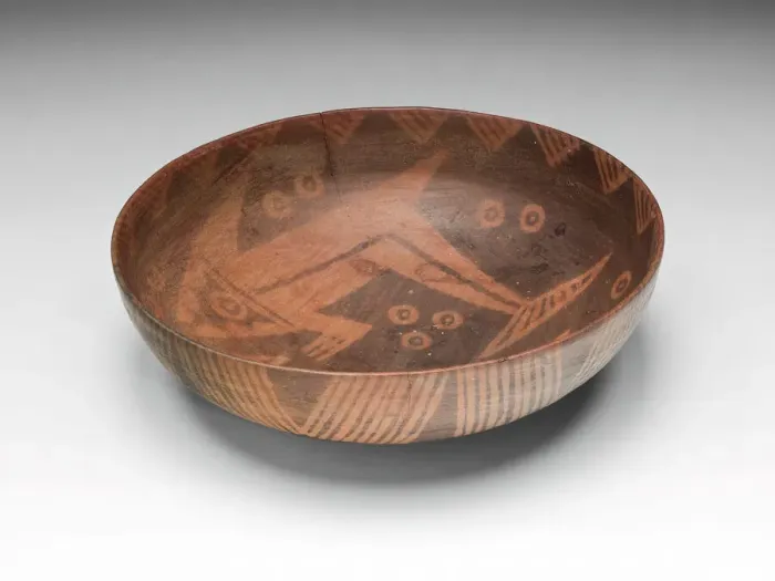 Framed Print : Bowl with Fish Motif, 650 / 100 B. C. Creator: Unknown Framed Print : Bowl with Fish Motif, 650 / 100 B. C. Creator: Unknown