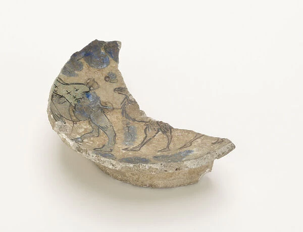 Bowl (fragment), late 12th-early 13th century. Creator: Unknown
