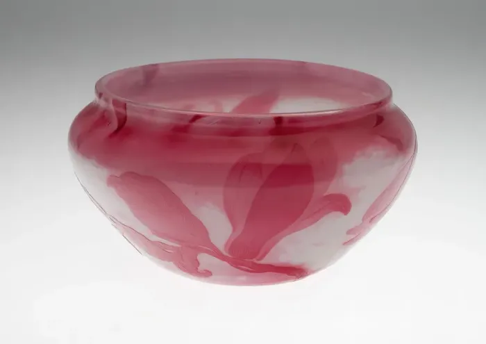 Framed Print : Bowl, France, c. 1900. Creator: Emile Gallé Framed Print : Bowl, France, c. 1900. Creator: Emile Gallé
