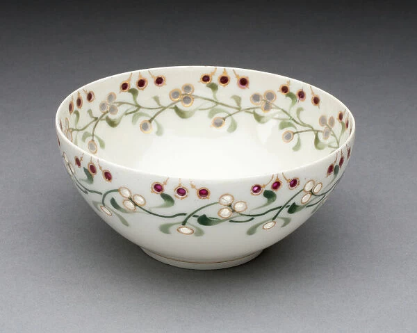 Bowl, France, c. 1900. Creator: Limoges Pottery and Porcelain Factories
