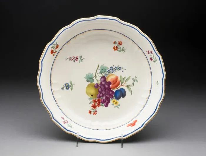 Framed Print : Bowl, Frankenthal, c. 1780. Creator: Frankenthal Porcelain Factory Framed Print : Bowl, Frankenthal, c. 1780. Creator: Frankenthal Porcelain Factory