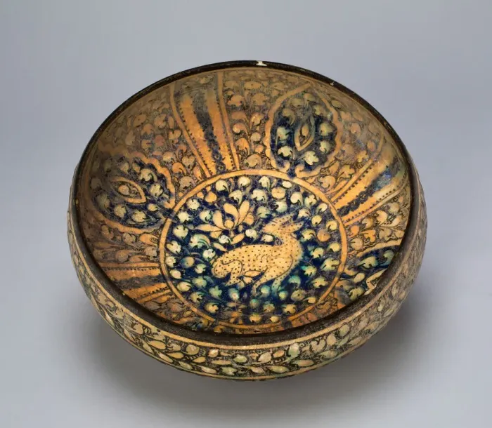 Framed Print : Bowl, Ilkhanid Dynasty (1256-1353), late 13th  /  early 14th century. Creator: Unknown