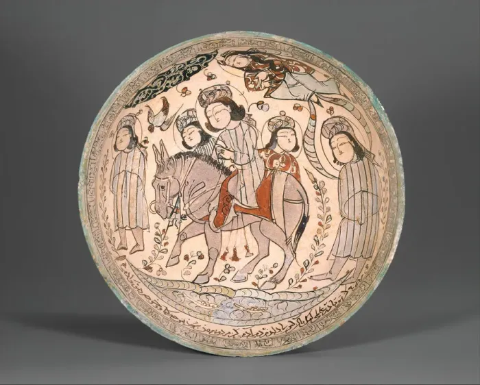 Framed Print : Bowl, Iran, dated A. H. 583 / A. D. 1187. Creator: Abu Zayd Framed Print : Bowl, Iran, dated A. H. 583 / A. D. 1187. Creator: Abu Zayd