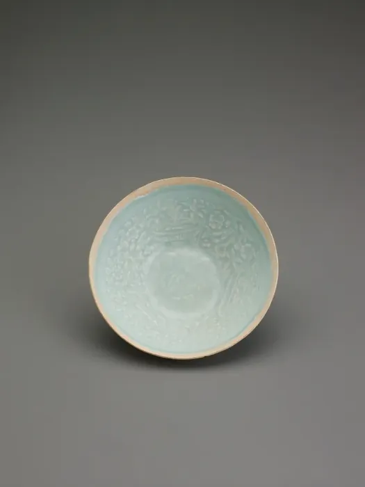 Framed Print : Bowl with still life designs, about 1200. Creator: Unknown Framed Print : Bowl with still life designs, about 1200. Creator: Unknown