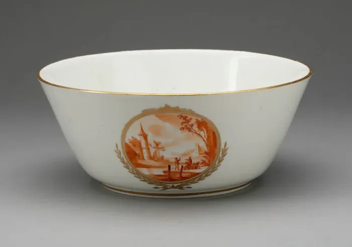 Framed Print : Bowl, Marseille, 1766. Creator: Robert Pottery Factory Framed Print : Bowl, Marseille, 1766. Creator: Robert Pottery Factory