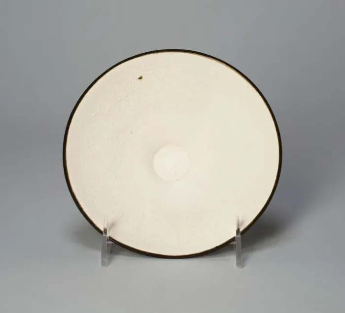 Framed Print : Bowl with Peony Scrolls, Jin dynasty (1115-1234), 12th century. Creator: Unknown Framed Print : Bowl with Peony Scrolls, Jin dynasty (1115-1234), 12th century. Creator: Unknown