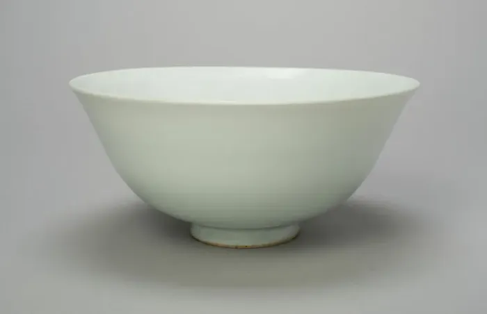 Framed Print : Bowl with Peony Scrolls, Thunderbolt (Vajra) Symbol, and Characters Shufu... Yuan dynasty, 1300 / 50. Creator: Unknown Framed Print : Bowl with Peony Scrolls, Thunderbolt (Vajra) Symbol, and Characters Shufu... Yuan dynasty, 1300 / 50. Creator: Unknown