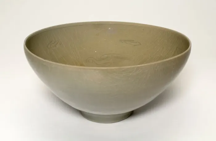 Framed Print : Bowl with Phoenix, Korea, Goryeo dynasty (918-1392), early 12th century. Creator: Unknown Framed Print : Bowl with Phoenix, Korea, Goryeo dynasty (918-1392), early 12th century. Creator: Unknown