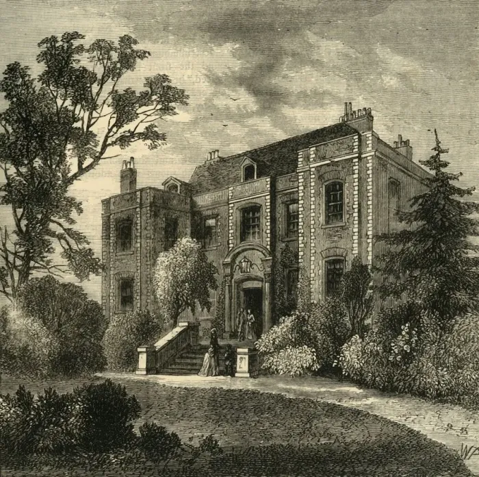 Framed Print : Bowyer House, (c1878). Creator: Unknown Framed Print : Bowyer House, (c1878). Creator: Unknown