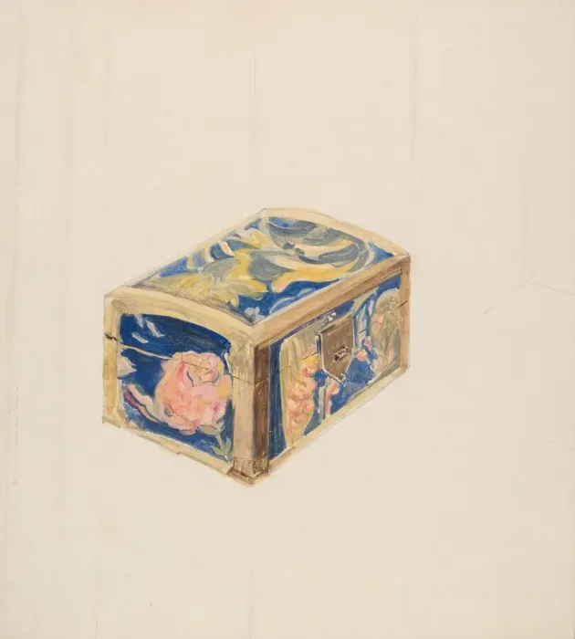 Framed Print : Box, 1935 / 1942. Creator: Frank Fumagalli Framed Print : Box, 1935 / 1942. Creator: Frank Fumagalli