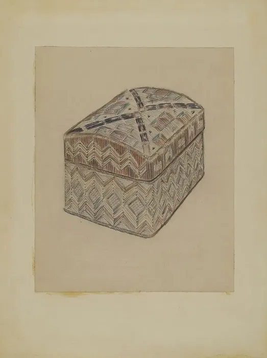 Framed Print : Box, 1935 / 1942. Creator: Melita Hofmann Framed Print : Box, 1935 / 1942. Creator: Melita Hofmann